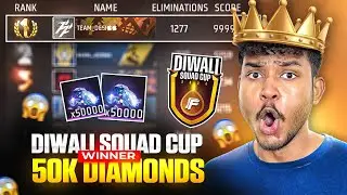 50,000 DIAMONDS DIWALI SQUAD CUP WINNER 🏆