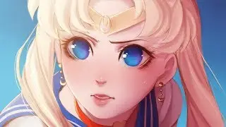 Sailor Moon Redraw Challenge