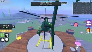 Играю в роблокс Zombie Battel Teccon 2 серия. Новый герой?!