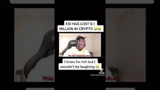 KSI HAS LOST £5.1 MILLION IN CRYPTO IN 12 MONTHS