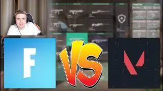 СРАВНИЛ FORTNITE и VALORANT