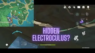 Hidden Electroculus in Tatarasuna Rocky Area - Genshin Impact Inazuma