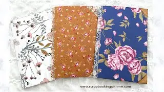GOT SCRAPBOOK PAPER? MAKE JOURNAL COVERS | AND A ROOSTER STORY LOL