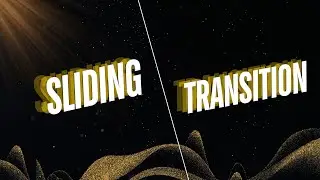 How to Apply Slide Transition on All Layers in Adobe After Effect - After effect Tutorial