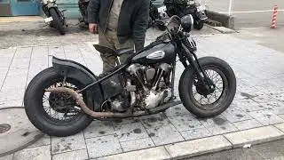 HARLEY DAVIDSON   START 37EL KNUCKLEHEAD.