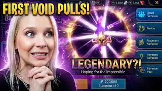 My First Time Pulling Void Shards | Raid Shadow Legends
