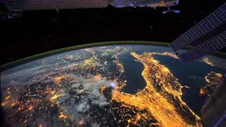 The View from Space - Earth's Countries and Coastlines