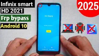 Infinix smart HD 2021 (x612) Frp bypass without PC android 10 