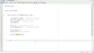 Tipos de datos (short, byte, char, String y boolean) Java NetBeans 8.1