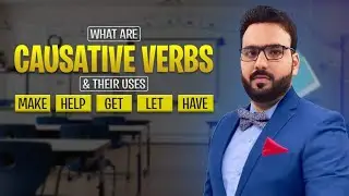 Causative Verb Use of Make Help Get  Let Have #causatiververb #spokenenglish