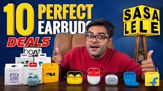 TOP 10 Earbuds Deals from Flipkart SASA LELE Sale 🔥⚡