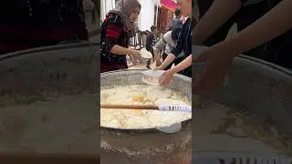 Узбекистан: Варим сумаляк в кишлаке