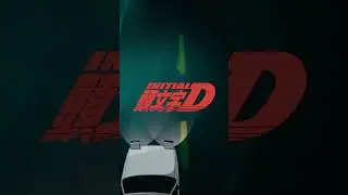 Initial D Blender Anime Shader #blender #blender3d #vfxshorts #anime