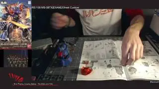 Gunpla Model Build - RE/100 Efreet Custom (Session 2)