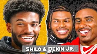 Shedeur Sanders Brings Shilo & Deion Jr. On The Pod! 🏆⏱️ 2Legendary Episode 2
