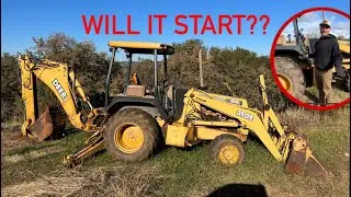 Found an Abandoned Back hoe… will it run and drive? ABANDONED RANCH