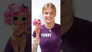Transforming my brother into a painted doll! #shorts #ad