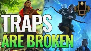 SASKIA Made TRAPS ABSOLUTELY RIDICOULOUS! Gwent Scoia'atael Deck