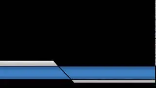 news lower third 9 blue alternate