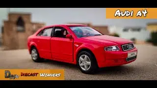 Unboxing Audi A4 Diecast Model | Welly | Detailed video | Diecast wonders