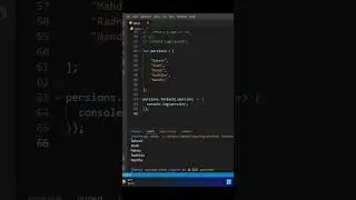 JavaScript ForEach method 