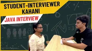 STUDENT-INTERVIEWER KAHANI (java interview) #interview #interviewquestions #interviewpreparation