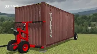 Shipping Container Wheels System™ / Kit Roues Container Maritime™