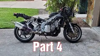 Full 1995 Honda CBR 600F3 Restoration Part 4