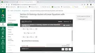 Enter a matrix in Derivita