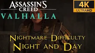AC Valhalla | Night and Day | Nightmare (Aesir) difficulty playthrough
