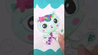 🫧 Relaxing Color Break with Mercat 🫧 | GABBY'S DOLLHOUSE
