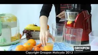 Groupon Website Groupon Malaysia - Slow Juicer Pure Juice Extractor