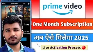 How to recharge prime video for one month | Prime video subscription kaise le | Prime video recharge