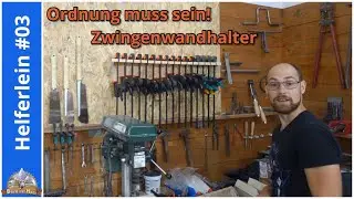 Bau dir deinen Zwingenhalter ganz einfach aus Restholz 👍