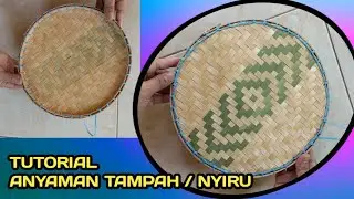 Cara membuat tampah / nyiru dari anyaman bambu #anyamanbambu #kerajinandaribambu @DavazkaYoutube
