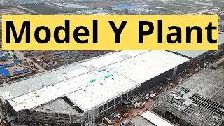 Tesla Completes Model Y Factory Shell at Giga Shanghai in China