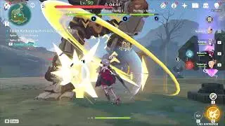 Genshin Impact - Anomalous Ruin Grader Fight (With Monster Hunter Music)