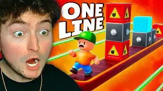 One Line BlockDash in Stumble Guys!