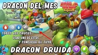 HOW TO BREED the LEGENDARY DRUID DRAGON! THESE COMBINATIONS CAN USE to BREED it this! DECEMBER | DML