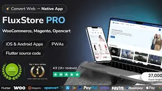 FluxStore Pro app - Preview (Flutter E-Commerce App)
