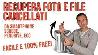 Come RECUPERARE FOTO e FILE CANCELLATI (da smartphone, schede di memoria, pendrive)