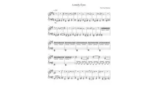 The Front Bottoms - Lonely Eyes (Piano Sheet Music w/ Download)