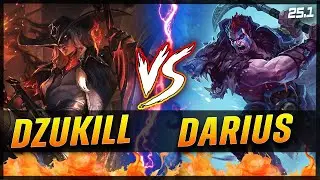 Dzukill - Yone vs Darius TOP Patch 25.S1.1 - Grandmaster Yone Gameplay