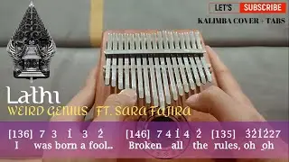 Weird Genius feat Sara Fajira - Lathi Kalimba Tabs + Lyrics