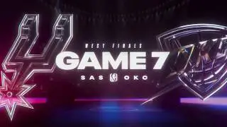 NBA Western Conference Finals on NBC intro | SA@OKC | 5/30/2026 (GM7)