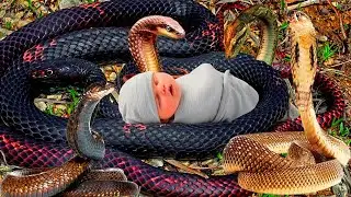 The forester found a strange package in a snake's nest. Unfolding it, he was horrified!