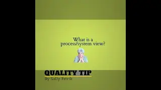 What is a process view?