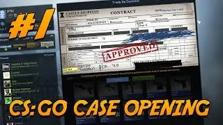 CS:GO CASE OPENING #1 - Phoenix, Huntsman, Vanguard!!!