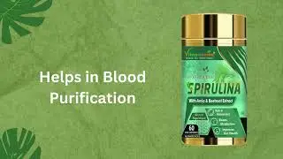 Spirulina Super Green Foods Veg Capsules Online in India | Vitaminnica