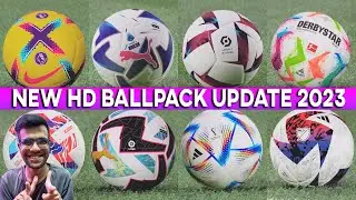 PES 2017 NEW HD BALLPACK UPDATE 2023